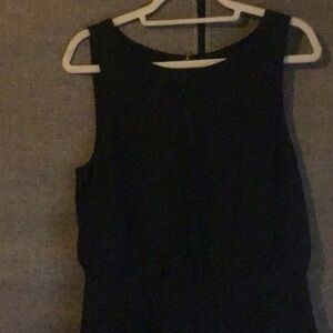 Elegant Black Sleeveless Dress